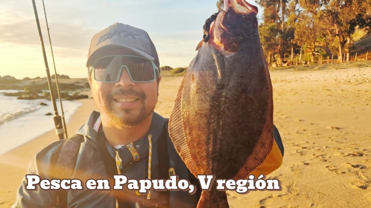 3 Lenguados!!! Rockfishing Papudo, las playillas 