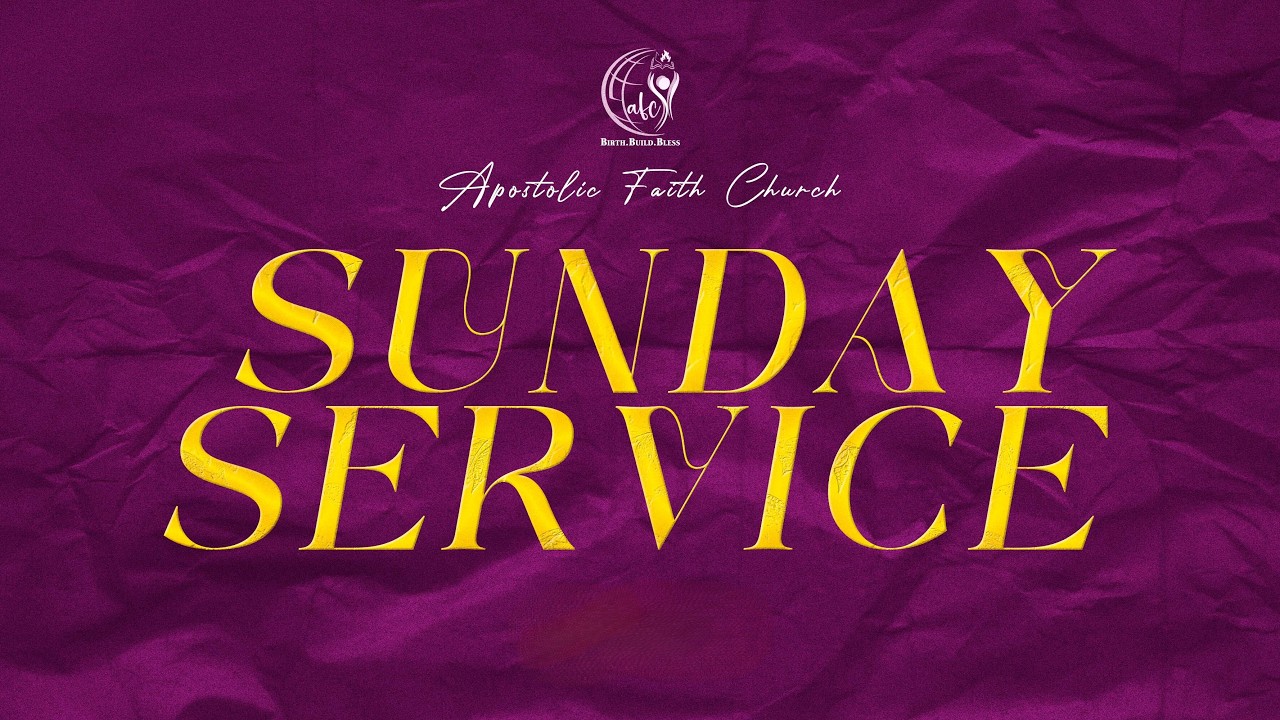 Sunday Service | Sermon, Worship & Prayer | Apostolic Faith Church | New Delhi