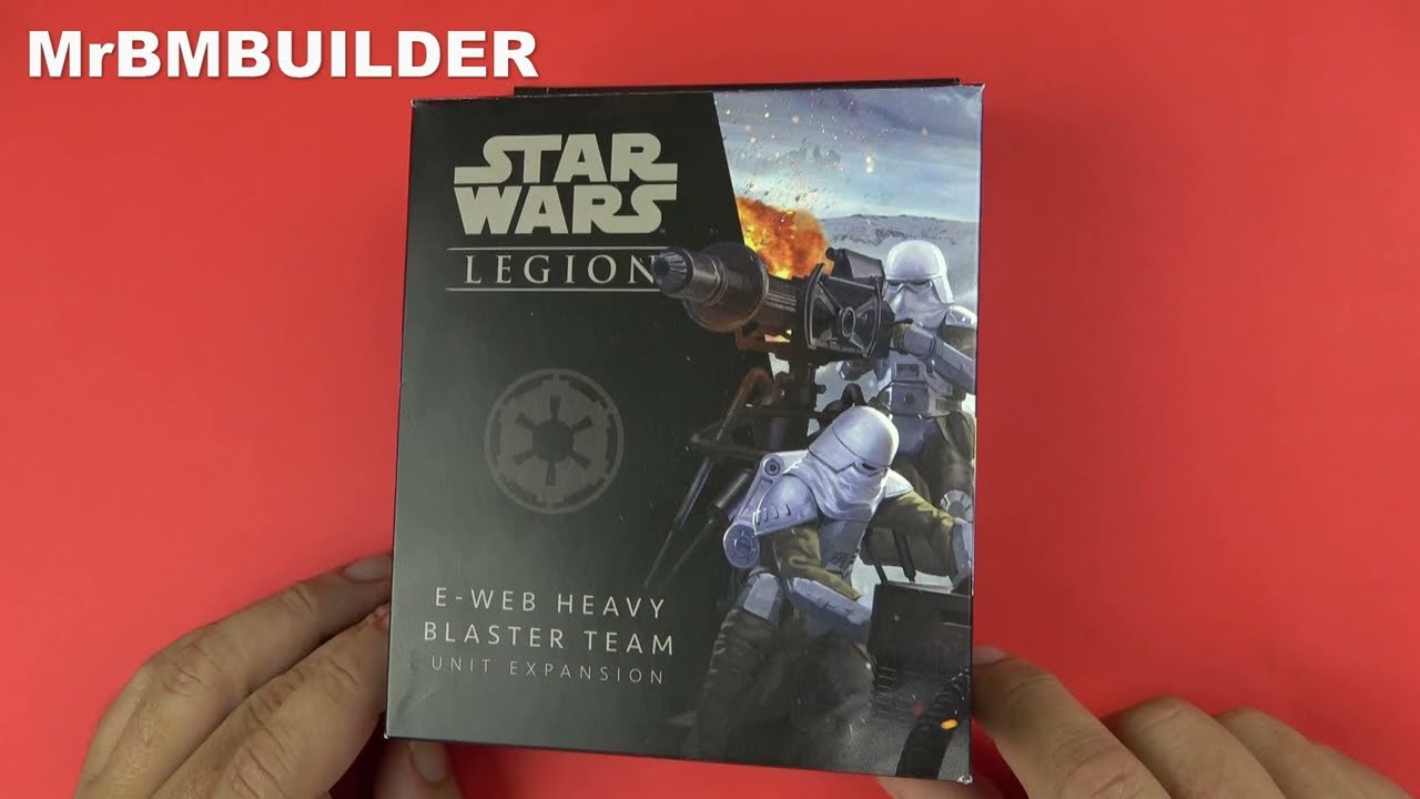 Star Wars Legion E-Web Heavy Blaster Team Unit