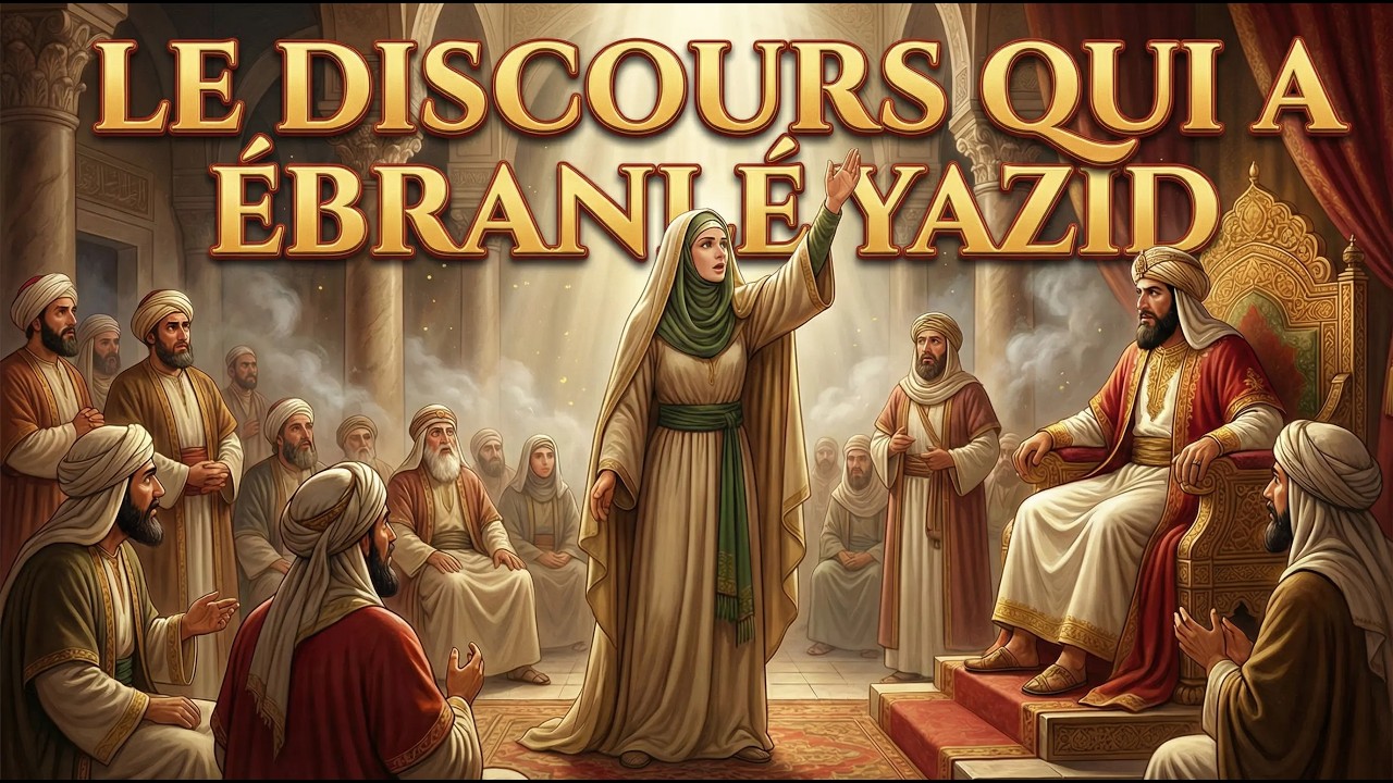 Sayyida Zaynab humilie Yazid le tyran dans son palais ! Cour de Damas après Kerbala