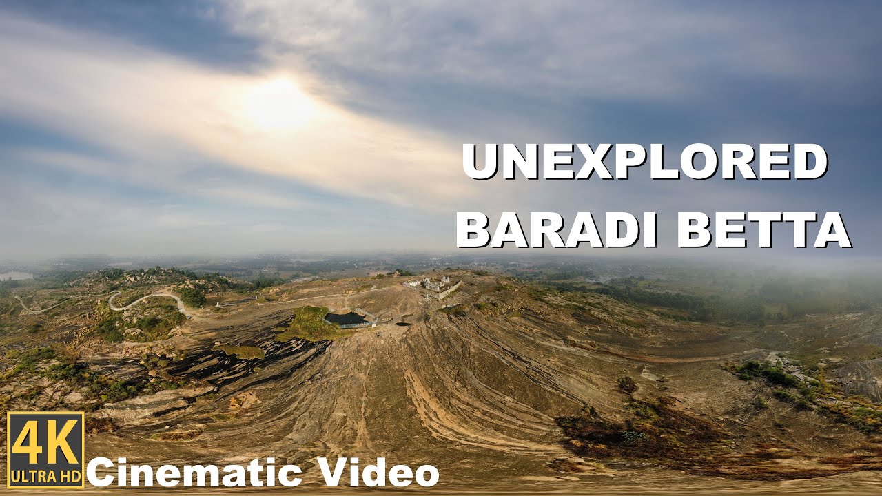 Unexplored Baradi Betta: 4K Cinematic Drone video and Sunrise timelapse | Bangalore's Foggy Gem