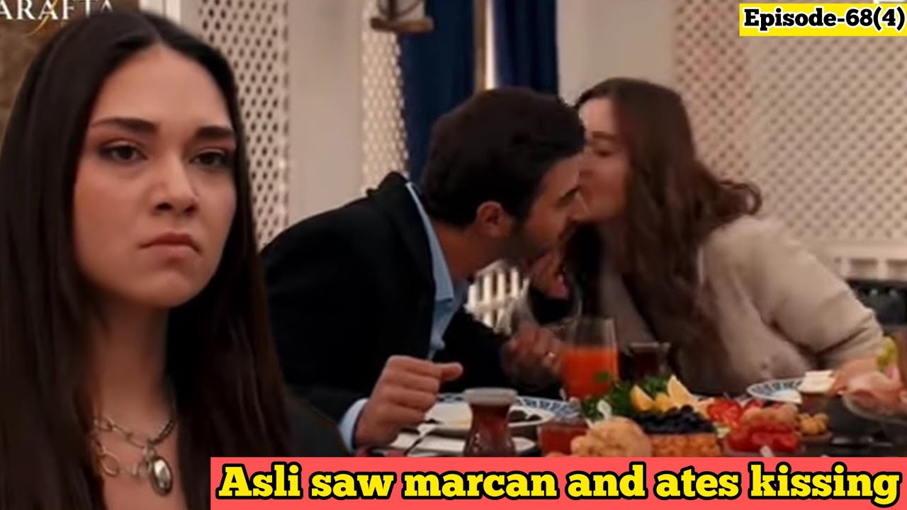 Marjaan kissing aatish but asli saw them now she is planning to have revenge #turkishdrama #turkish