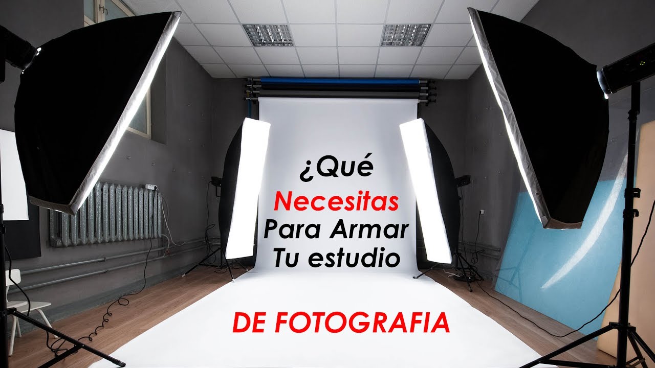 ¿Qué Necesitas Para Un Estudio de Fotografía?