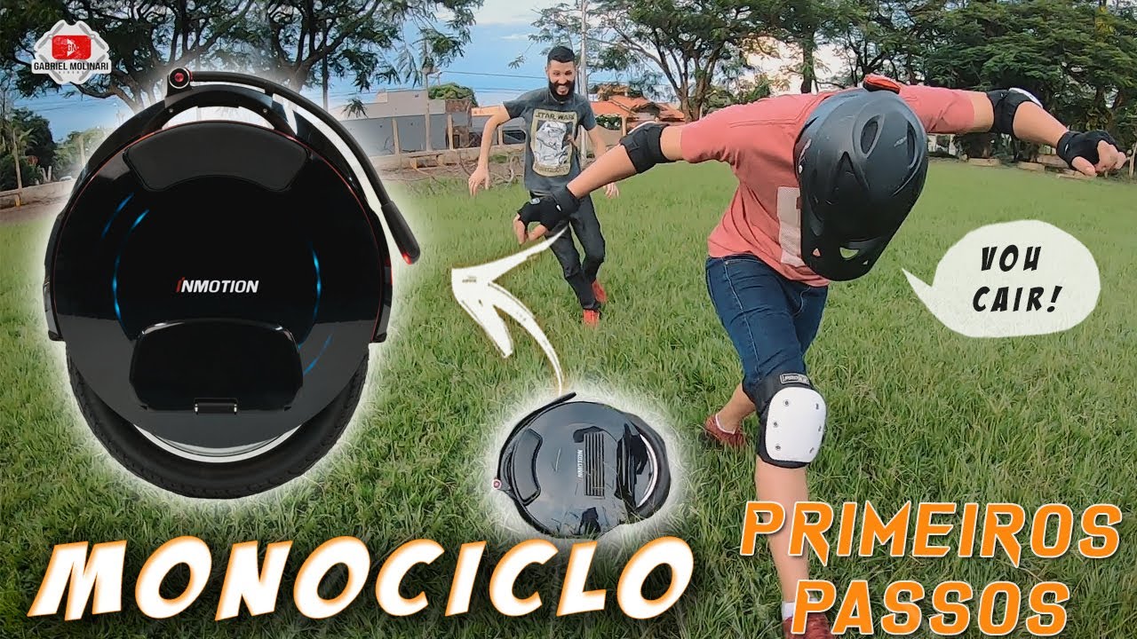 APRENDI A ANDAR NO MONOCICLO ELÉTRICO  -  PRIMEIROS PASSOS PARA INICIANTES