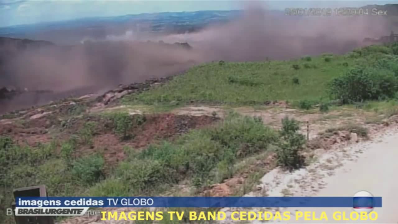 Rompimento da Barragem da Mina Córrego do Feijão, em Brumadinho-MG, da Mineradora Vale.