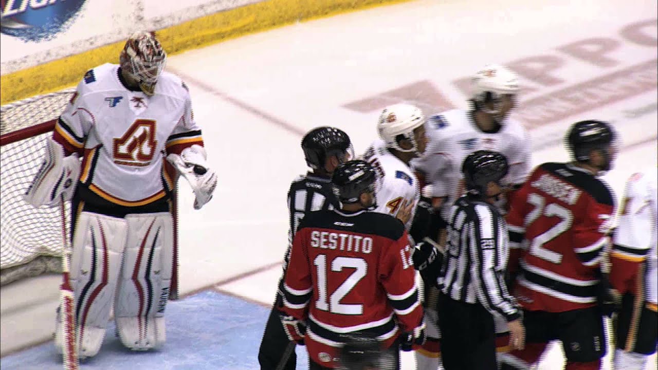 Highlights 10/10/15 Albany Devils 5 at Adirondack Flames 1