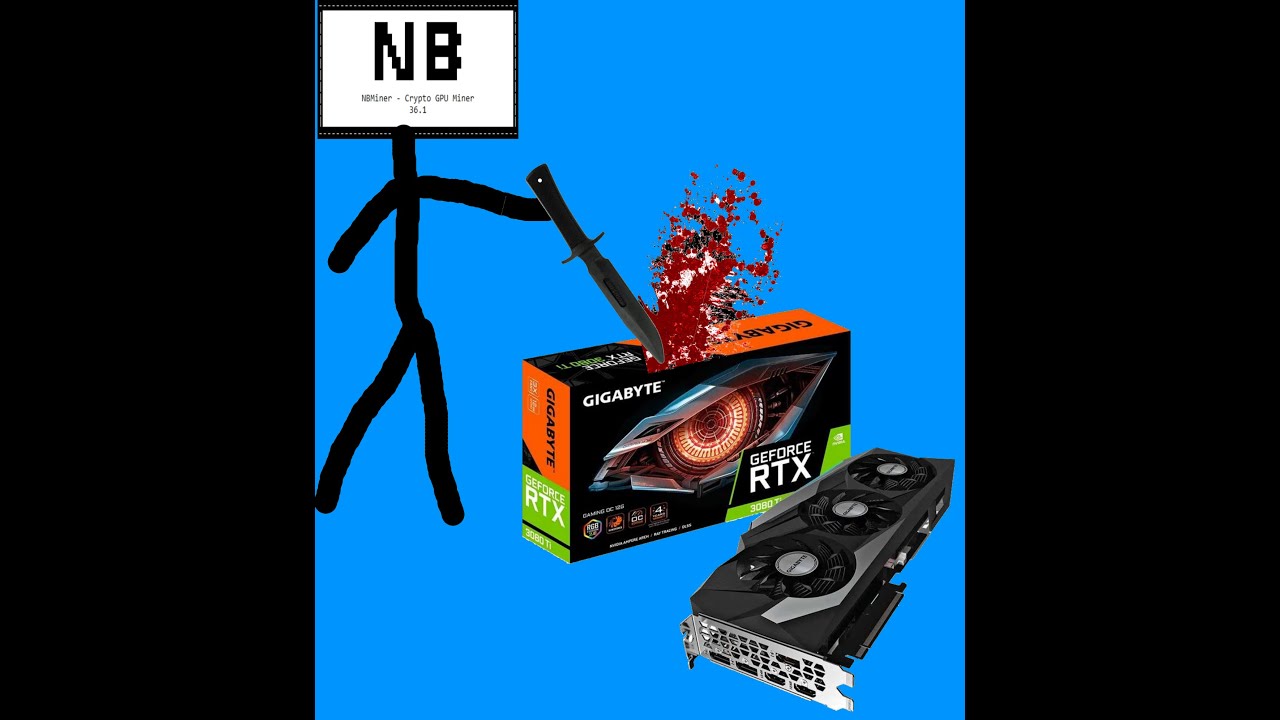 NBMiner v39.6  убил LHR КПД 3080 TI 90% или как майнинг снова стал актуальным