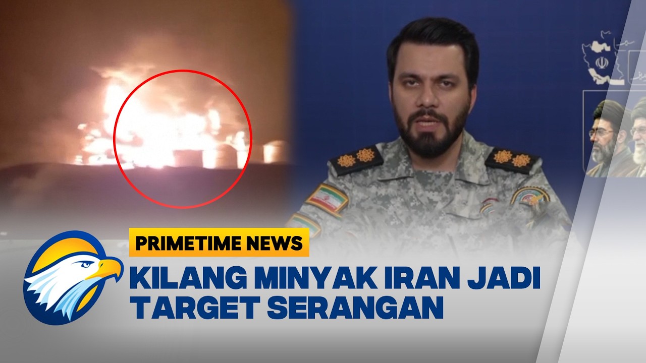Kebakaran Hebat Tangki Minyak di Pelabuhan Oman  -[Prime Time News]