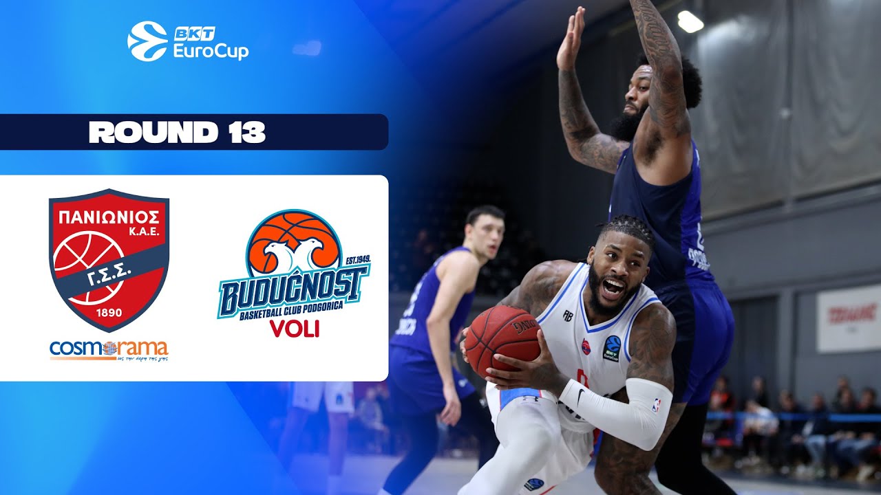 Panionios Cosmorama Travel Athens - Buducnost VOLI Podgorica | Round 13 | EuroCup Basketball 2025-26
