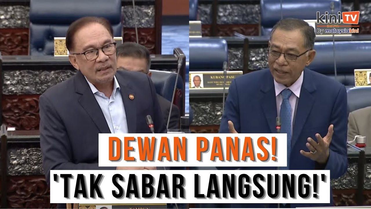 Dewan Panas! Biarlah saya jawab dulu! tak sabar langsung!'