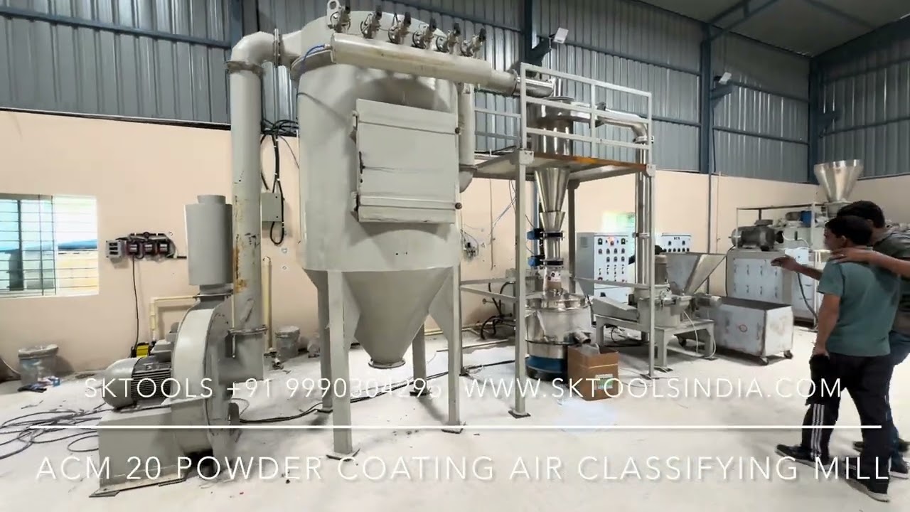 AIR CLASSIFYING MILL ACM 20 SKTOOLS INDIA
