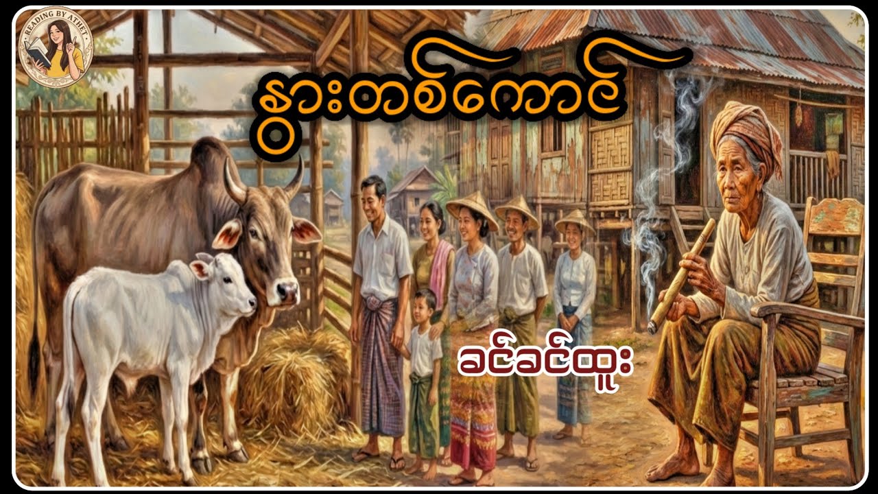 နွားတစ်ကောင်(ဝတ္ထုတို)ဆရာမခင်ခင်ထူး၊ Reading by Athet audio book channel စာဖတ်သူ=Athet
