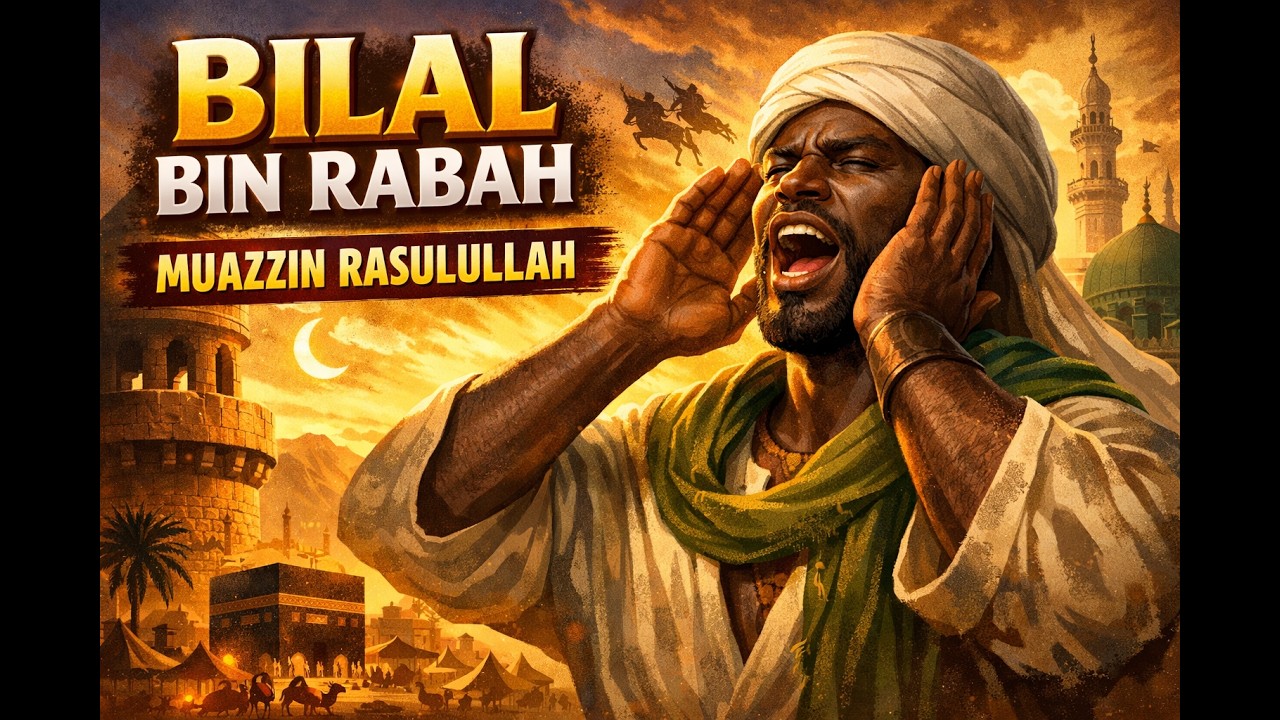 BILAL BIN RABAH I Muazzin Rasulullah saw.
