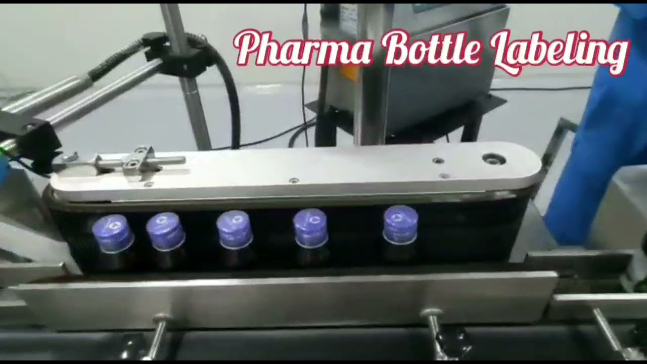 Labelling Machine - Pharma Bottle Labeling - Sticker Labeling Machine - Machpack