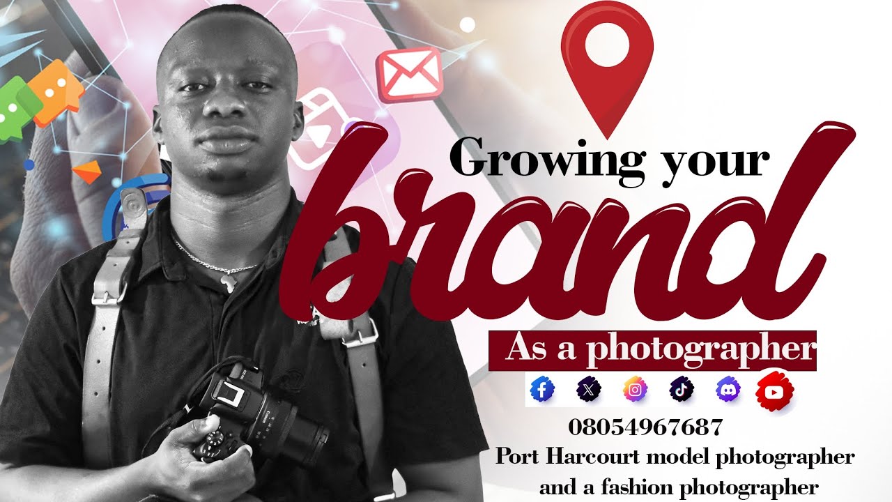 Growing your Brand as a photographer #portharcourt  #photographer #model #photography #brand #trend 