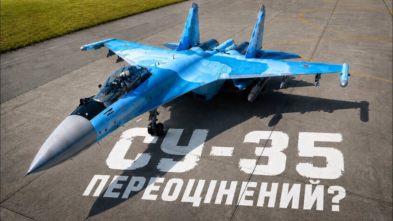 СИЛЬНИЙ ЛИШЕ НА ПАПЕРІ? СУ-35 ПРОТИ РЕАЛЬНОСТІ