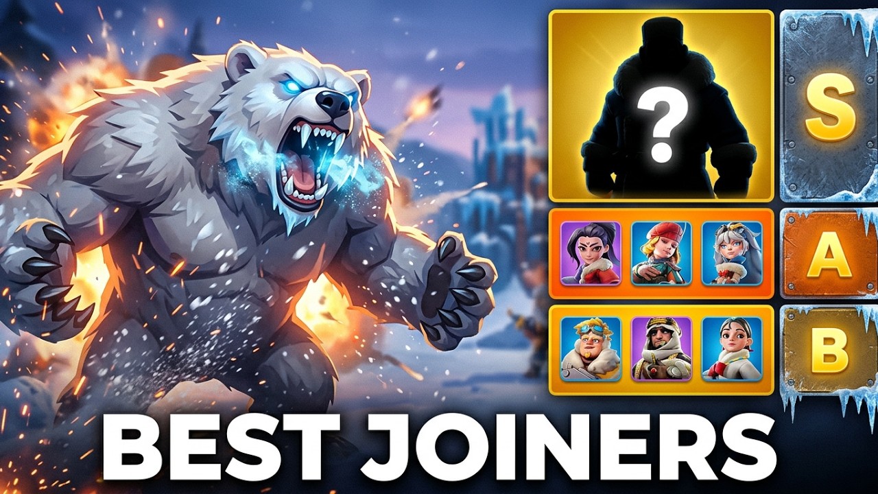 ULTIMATE Bear Trap Rally Joiner Guide (Gen 1&ndash;10) | Best Heroes for MAX Damage🔥 | Whiteout Survival