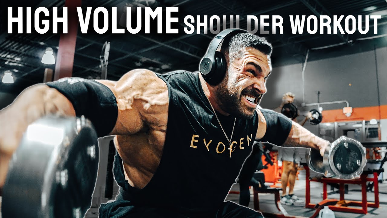 High Volume Shoulder Workout | Massive Pump