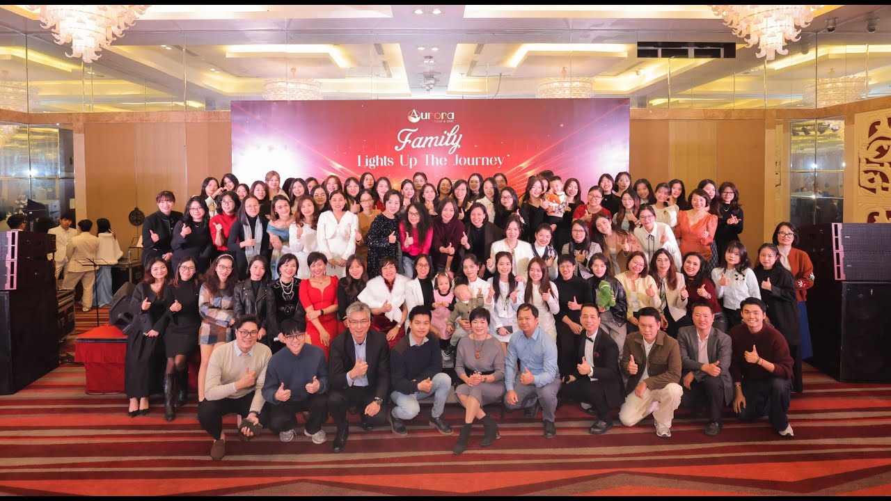 Family Light Up Journey | Aurora Travel Year End Party Highlights