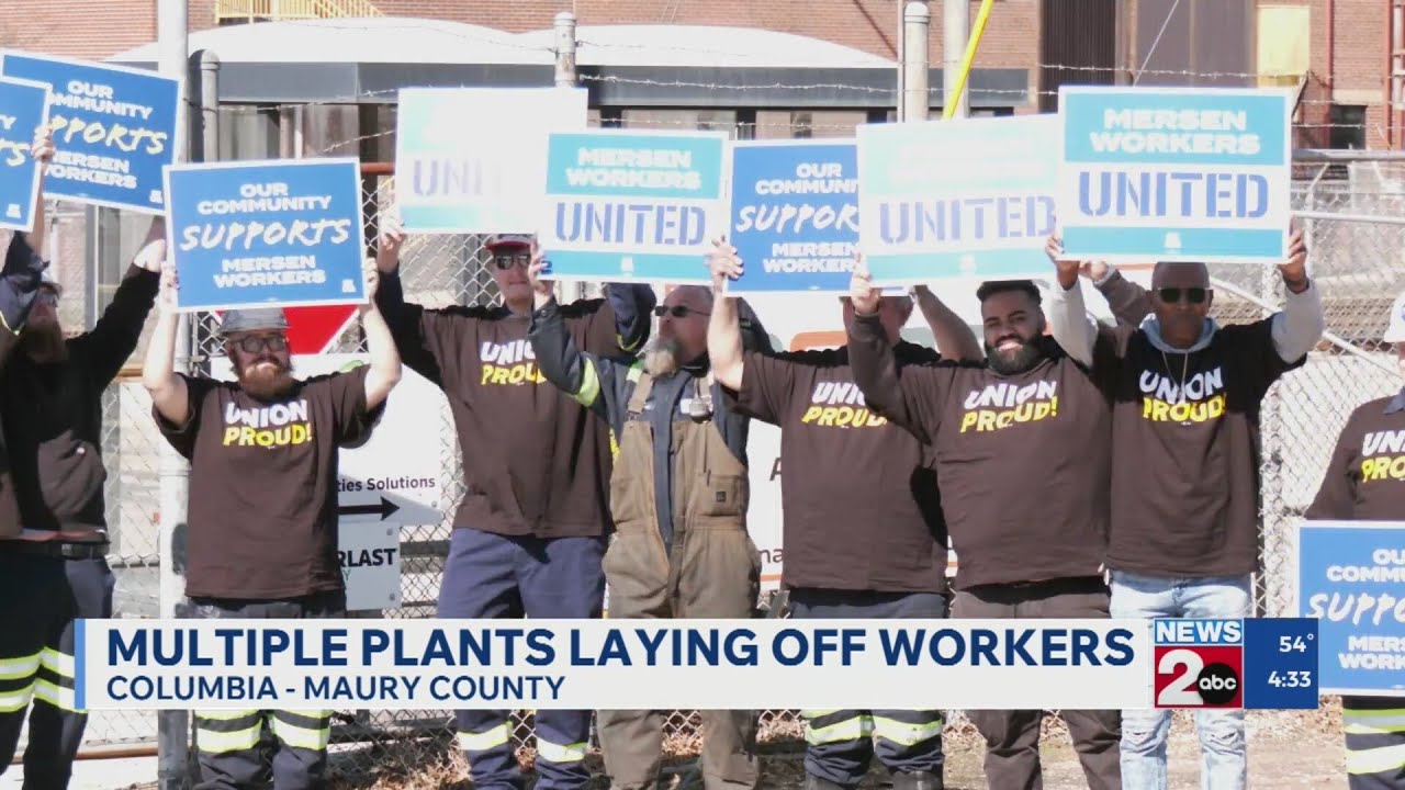 Multiple plants laying off workers in Maury County