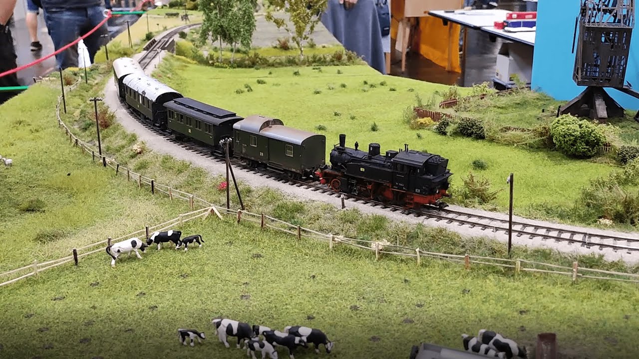 Modell Hobby Spiel Leipzig 2023 // Impressionen einiger Modellbahnanlagen