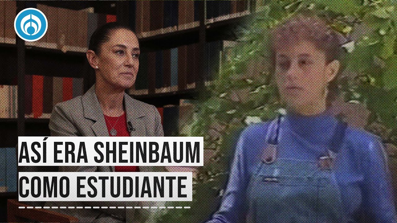 ‘Platica mucho en clase’: Sheinbaum nos cuenta su pasado travieso en la escuela