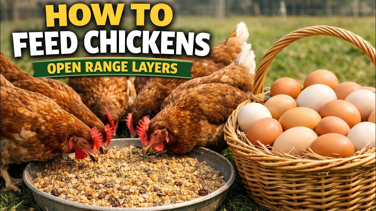 HOW TO FEED CHICKEN