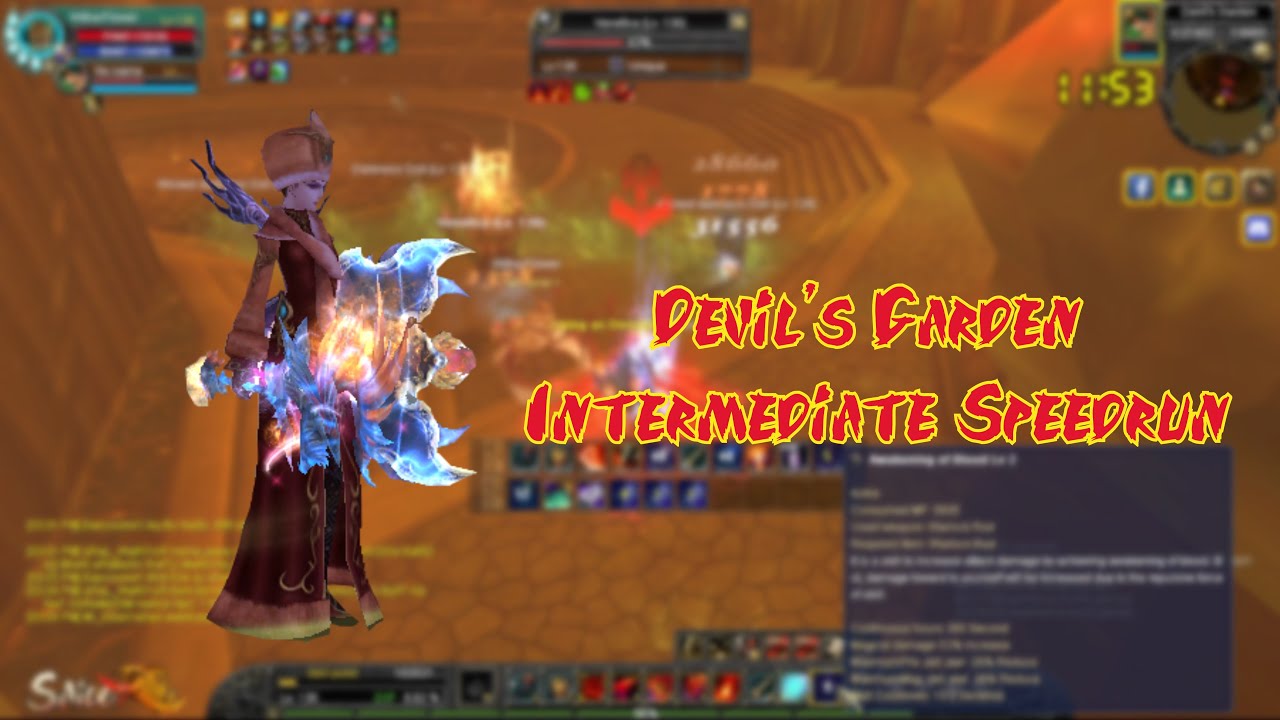 Silkroad Online - Devil's Garden Intermediate Speedrun