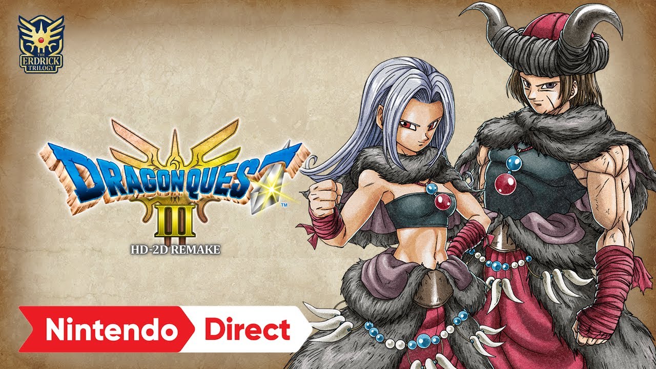 DRAGON QUEST III HD-2D Remake &ndash; Nintendo Direct: Partner Showcase 8.27.2024