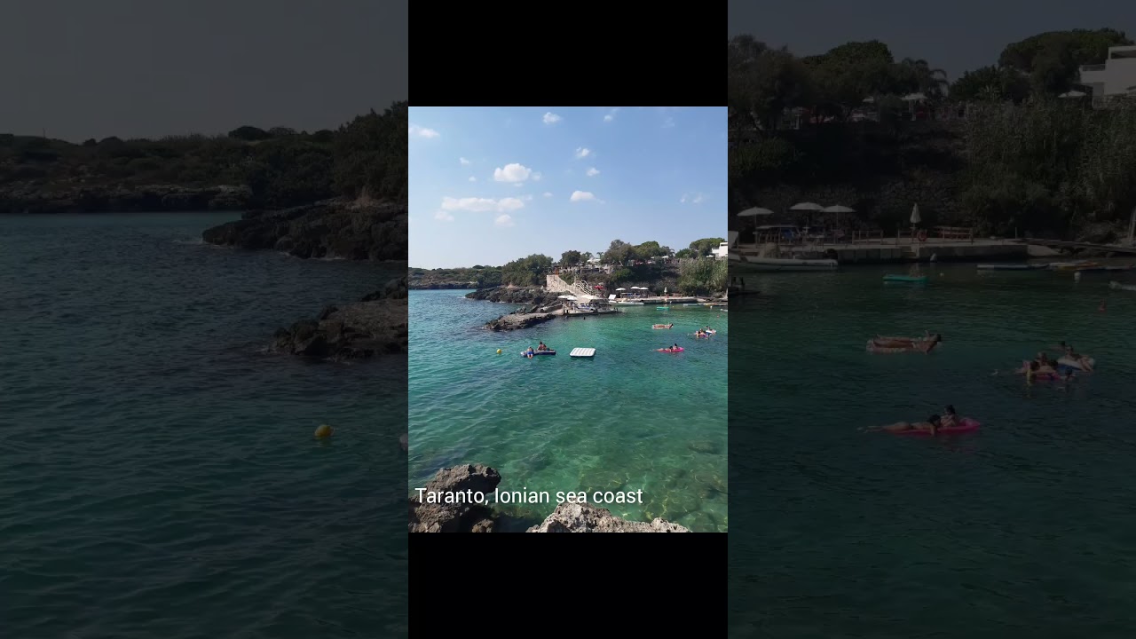 Beautiful Ionian Sea coast,Beach  Lido Gandoli ,Taranto #Taranto #ioniansea #italy