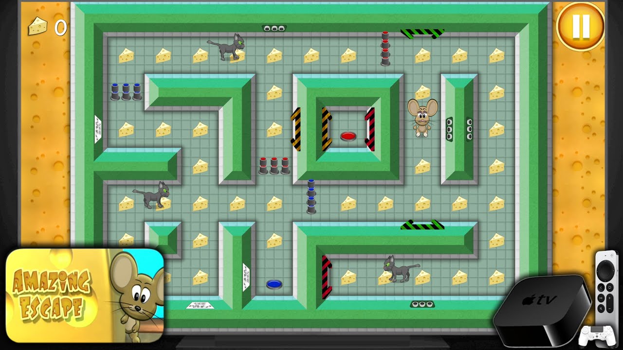 Amazing Escape: Mouse Maze [4K60, Apple TV 4K (2nd generation) Gameplay]