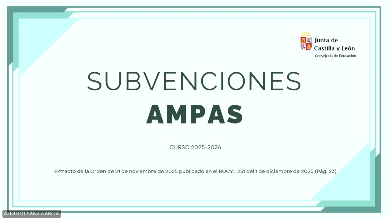 Charla online Dinamización de la participación educativa a través de las AMPAS 20251215 170232 Graba