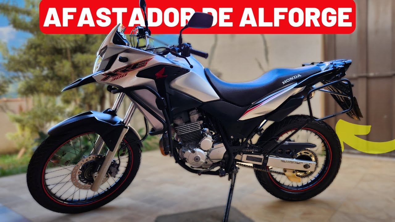 Como Instalar Afastador de Alforge na XRE 300 Evolution Racing – Passo a Passo!