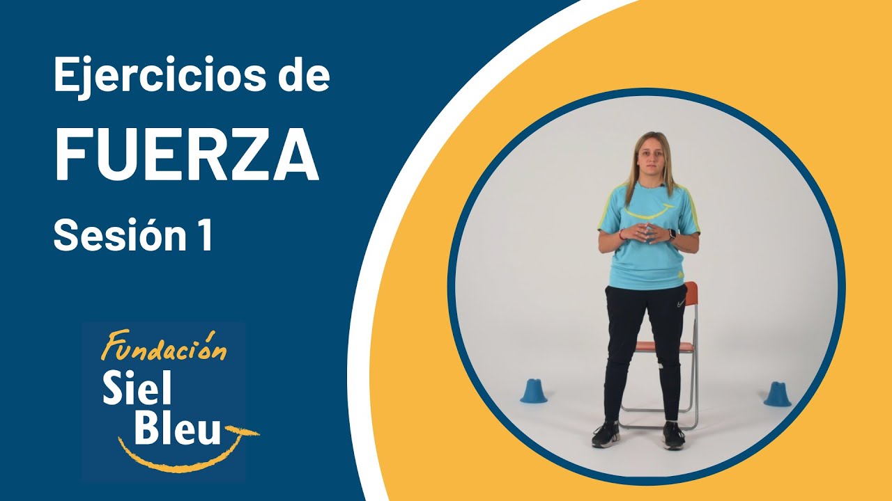Ejercicios de fuerza en casa para mayores | Sesión 1