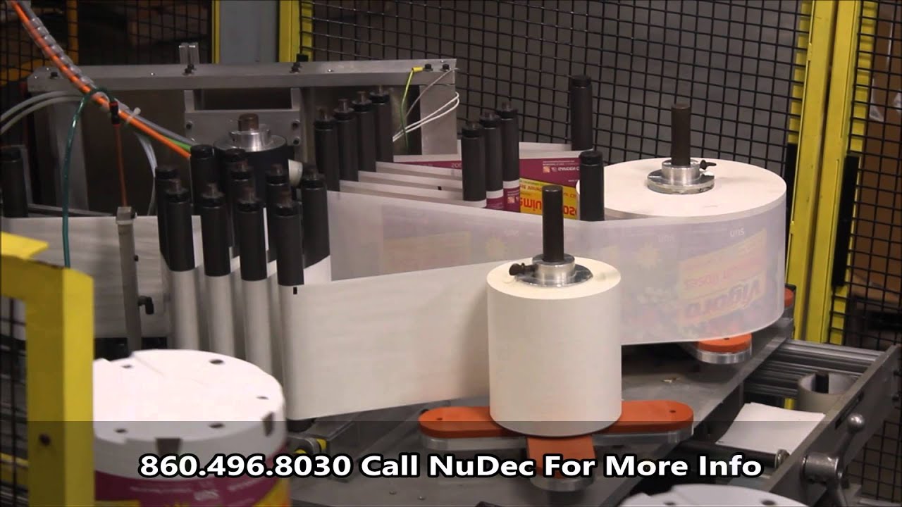 NuDec RTP Therimage Labeling Machine