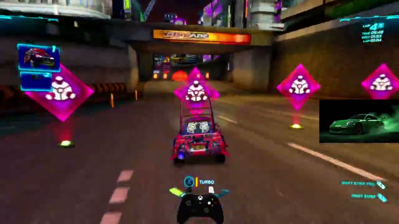 cars 2 wicked Wingo imperial tour 9 laps