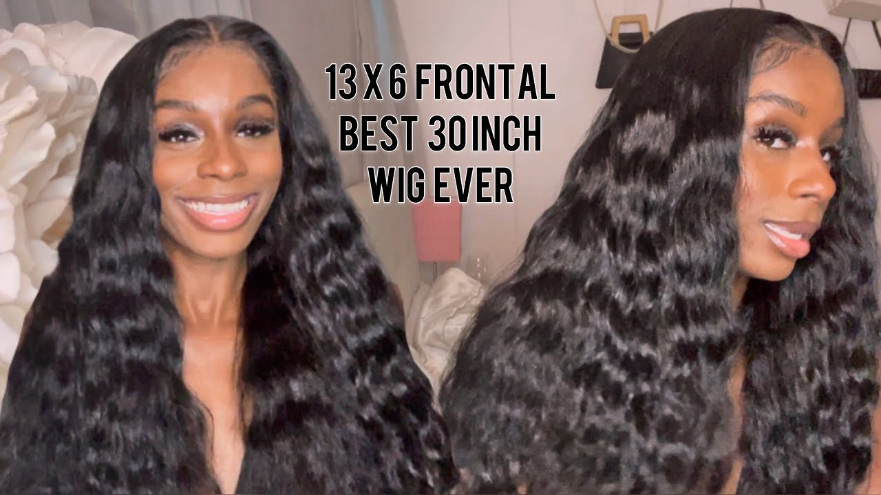 The Best Loose Deep Wave 30inch Wig EVER | 250% Density 13x6 Frontal | Siyun Show AliExpress