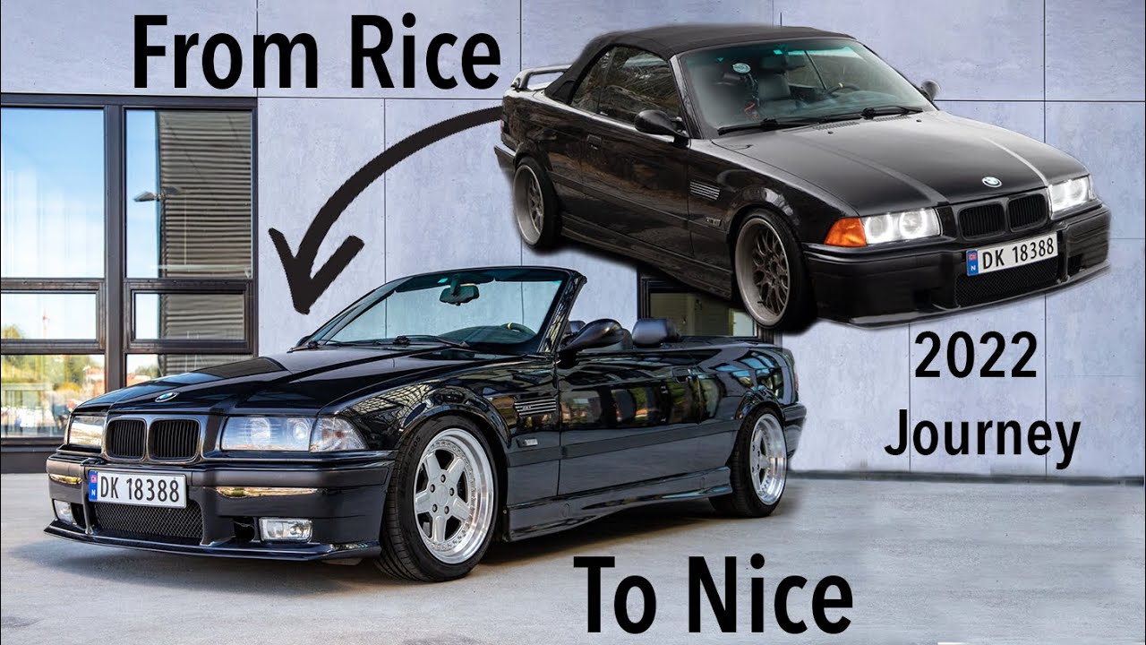 Building and Ripping my BMW E36 M3 Cab in 10 minutes! 2022 Recap