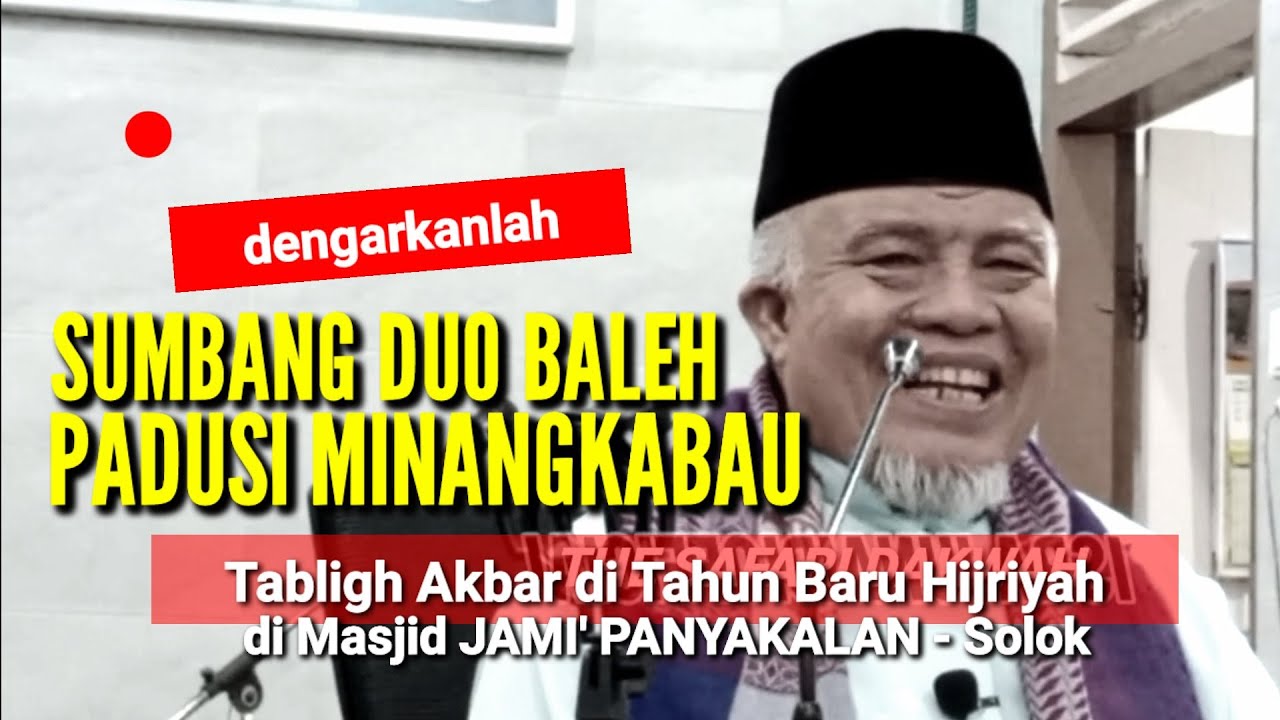 🔴 H. Ristawardi Datuak Maradjo [New] SUMBANG DUO BALEH PADUSI MINANGKABAU - Panyakalan - Solok ||