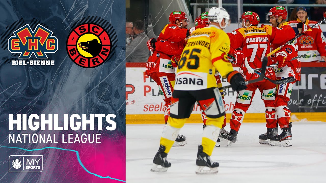 Biel vs. Bern 6:2 – Highlights National League