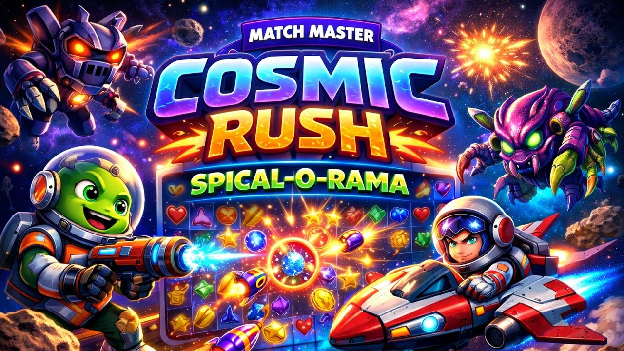 Cosmic rush spical o rama #matchmastersgameplay #games 