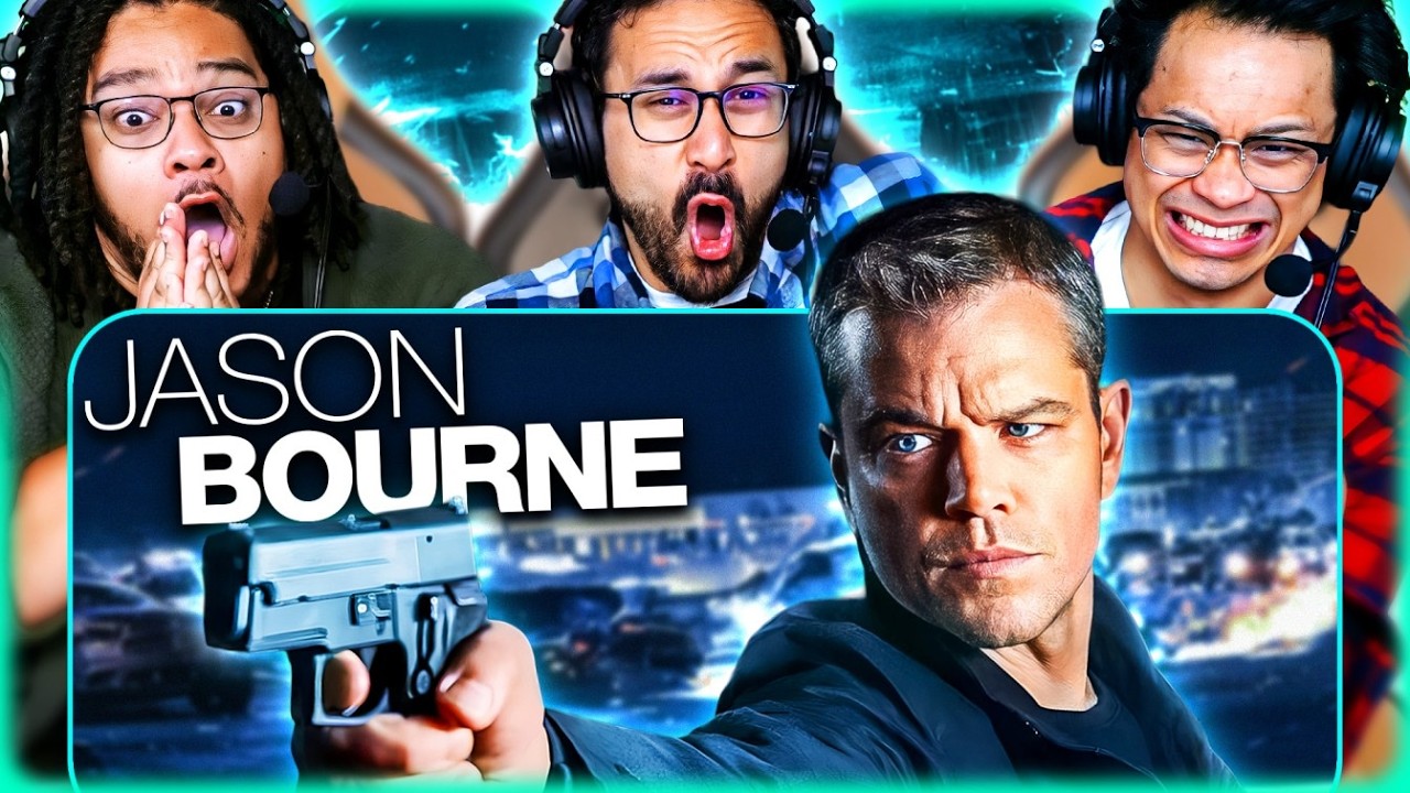JASON BOURNE (2016) MOVIE REACTION – IS THIS ACTUALLY UNDERRATED?!– FIRST TIME WATCHING - REVIEW