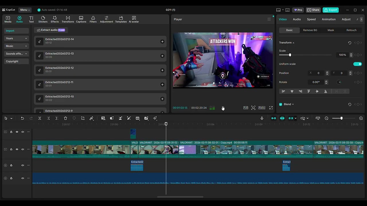 Editing tipis tipis