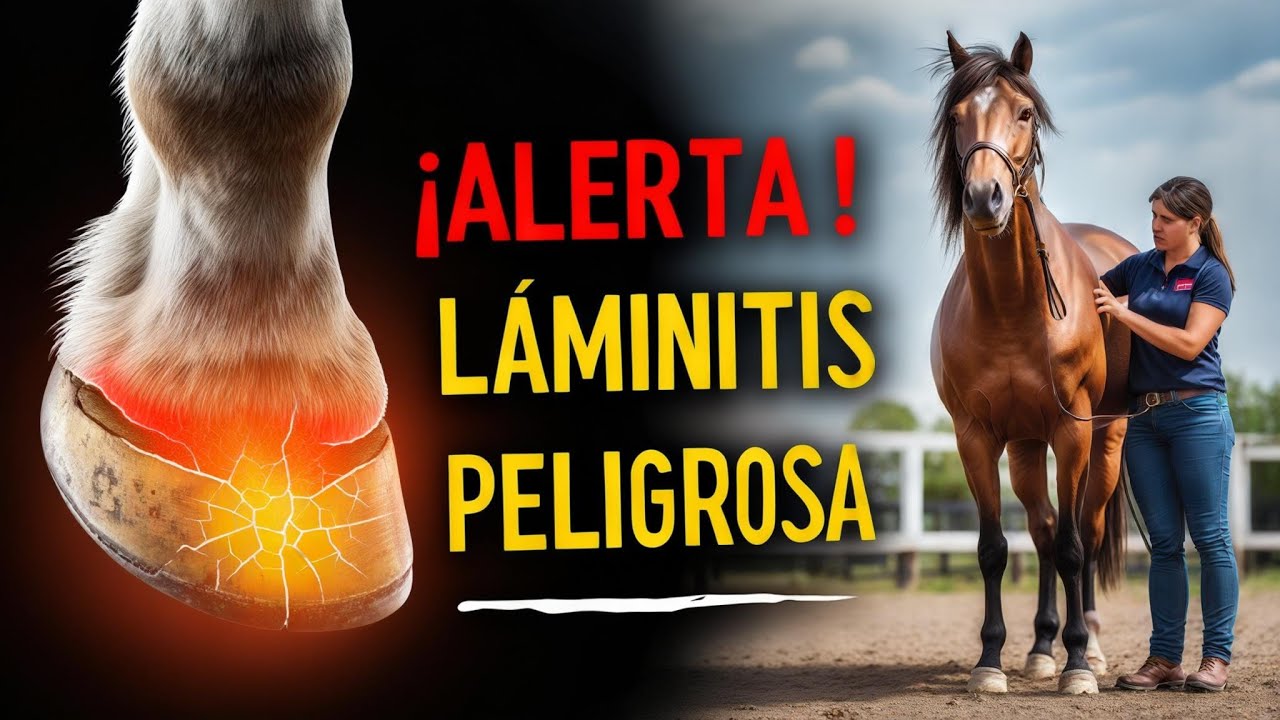 LAMINITIS en Caballos Causas, Síntomas y Cómo Prevenirla 🚨 ¡Evita este Peligro!
