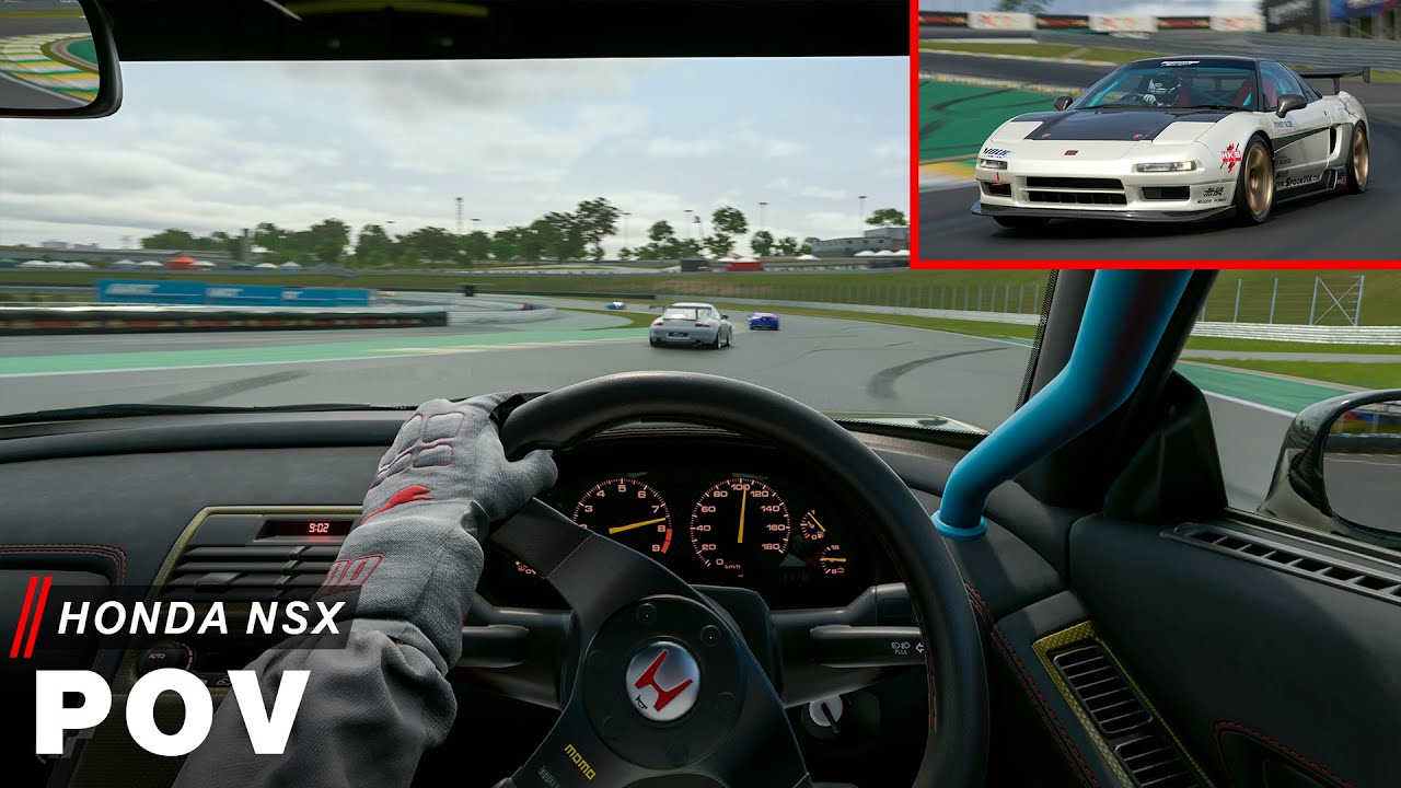 Honda NSX POV | Gran Turismo 7 | Steering Wheel Gameplay | PS5 4k60
