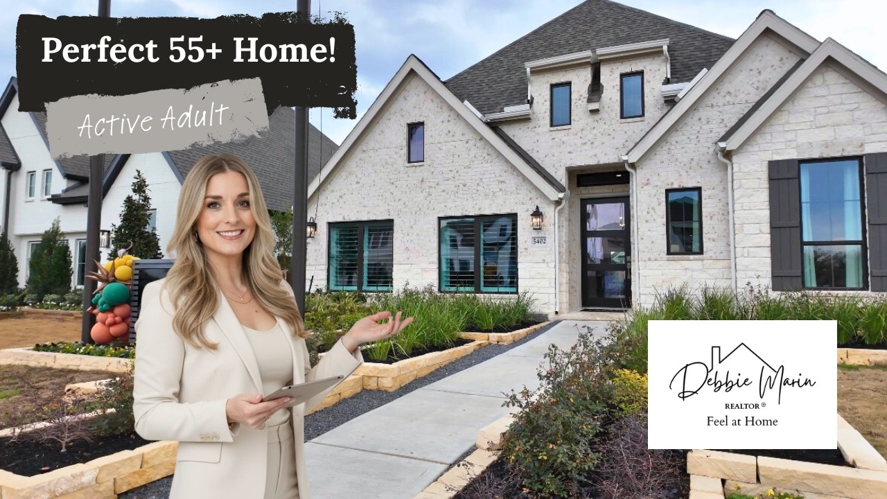 Discover the Perfect 55+ Active Adult Home in Texas! By Perry Homes.#55pluscommunities