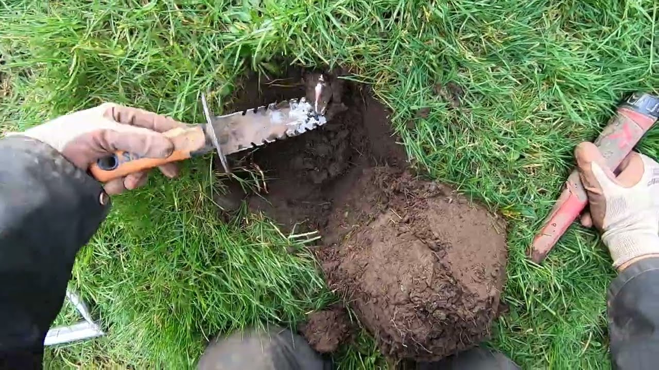 LIVE DIG ACTION!! We found something disturbing while metal detecting!! We had to bury them!!