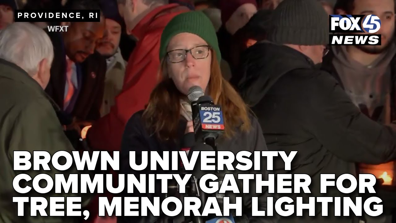 WATCH: Brown University Community Gathering