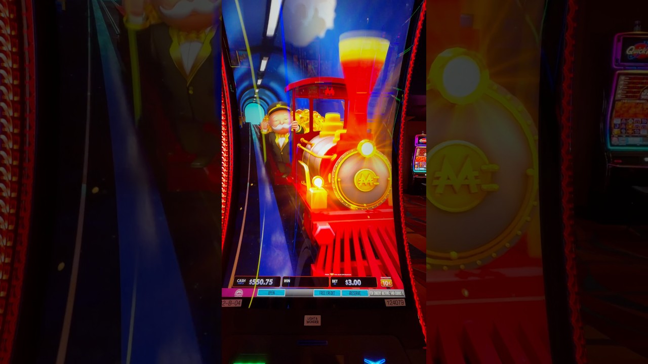 Monopoly Express меня не отпускает&hellip; В этот раз мне повезло! #Слоты #Казино #Комедия #Выигрыш