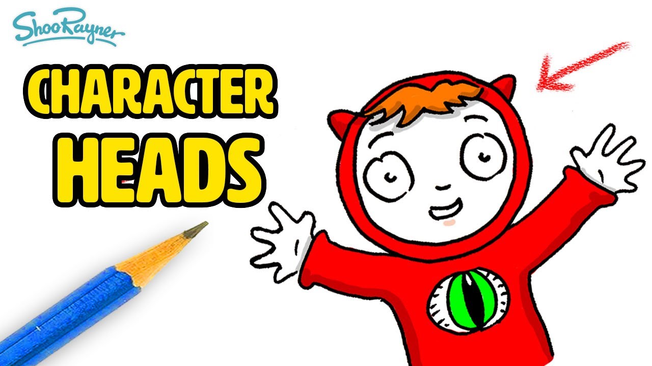 How to Draw Heads for Character Design and Children's Book Illustration